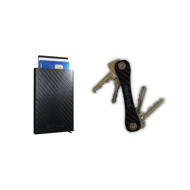 Kartenhalter + Schlüsselanhänger Bundle