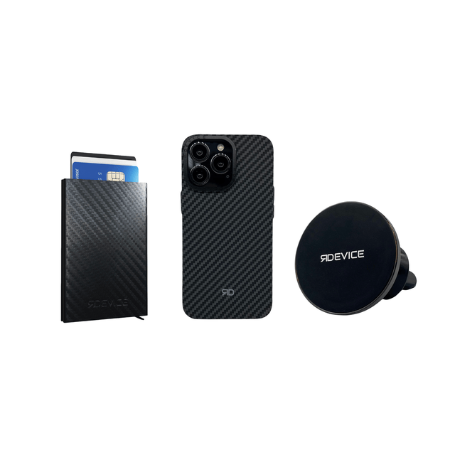 Phone Case + Card Holder + Handyhalter (Auto) Bundle